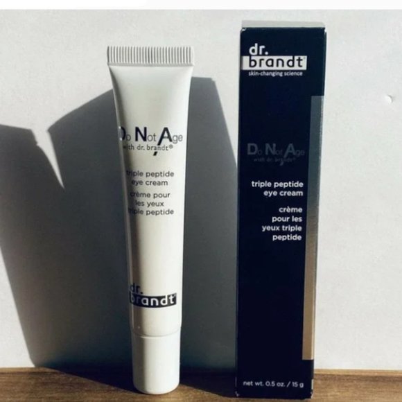 BNIB Dr. Brandt do not age  TRIPLE PEPTIDE EYE CREAM 0.5 oz / 15 g - Picture 3 of 5